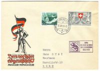 FDC Bern 600 Jahre im Bund der Eidgenossen 1353-1953